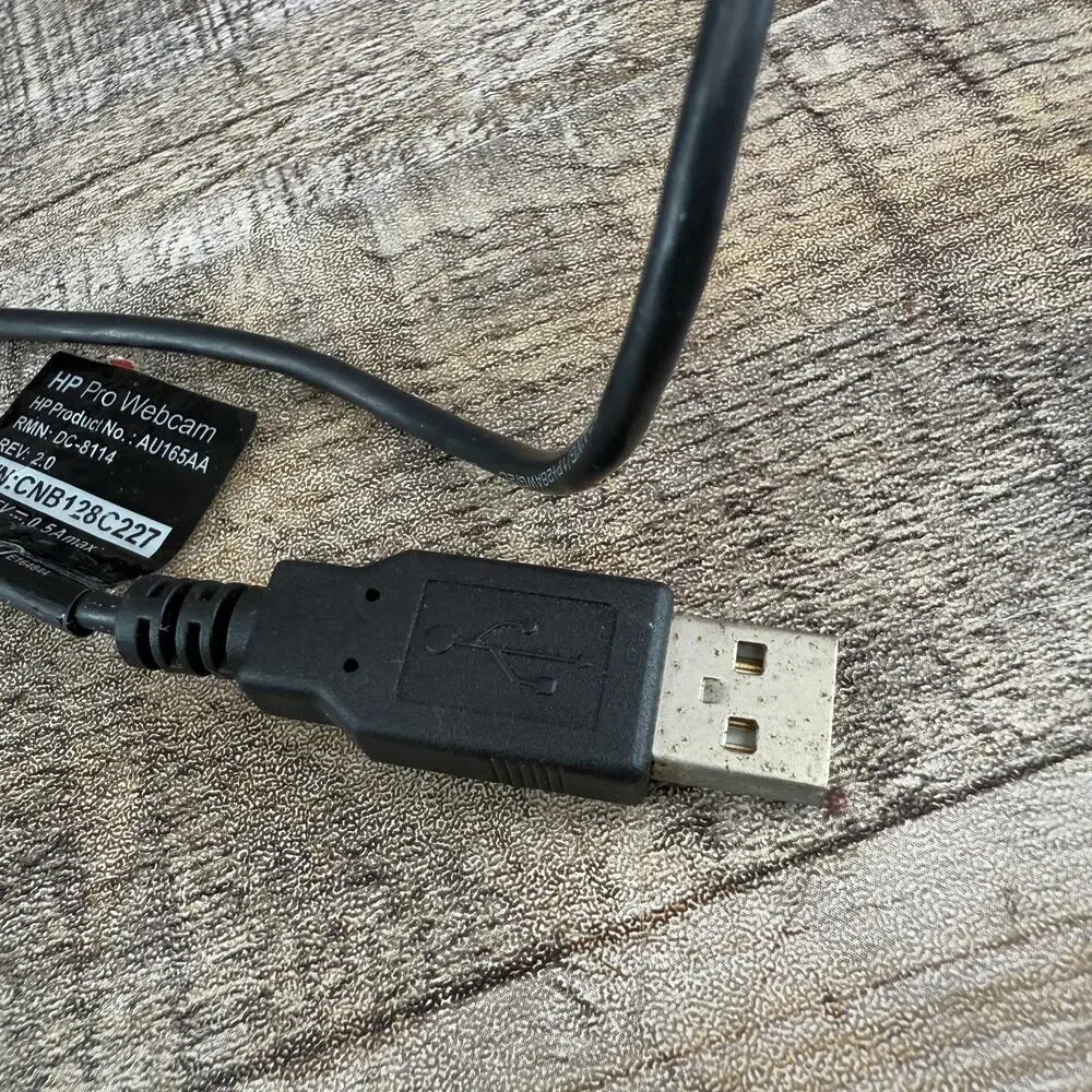 HP Pro Webcam Product No AU165AA Works